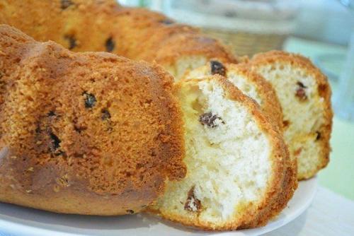 Кекс на кефире.