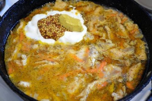 Куриное Филе в сметанно - горчичном соусе. 06 Куриное Филе в сметанно - горчичном соусе. 06