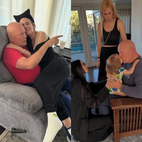 Дочь Брюса Уиллиса и Деми Мур, скаут, поделилась фотографиями из семейного архива. 02