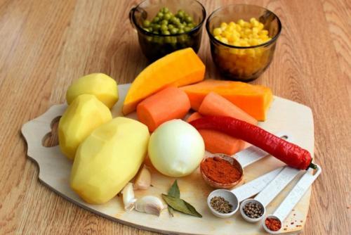 Суп по-аргентински. Ингредиенты: 01 Суп по-аргентински. Ингредиенты: 01