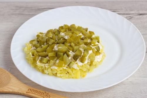 Салат Ананас с курицей и грибами. 02 Салат Ананас с курицей и грибами. 02