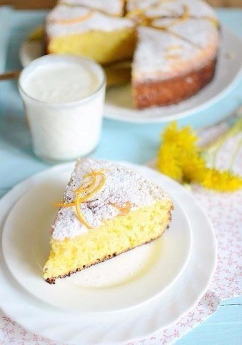 Апельсиновый манник.  Простейший и вкуснейший пирог. 05