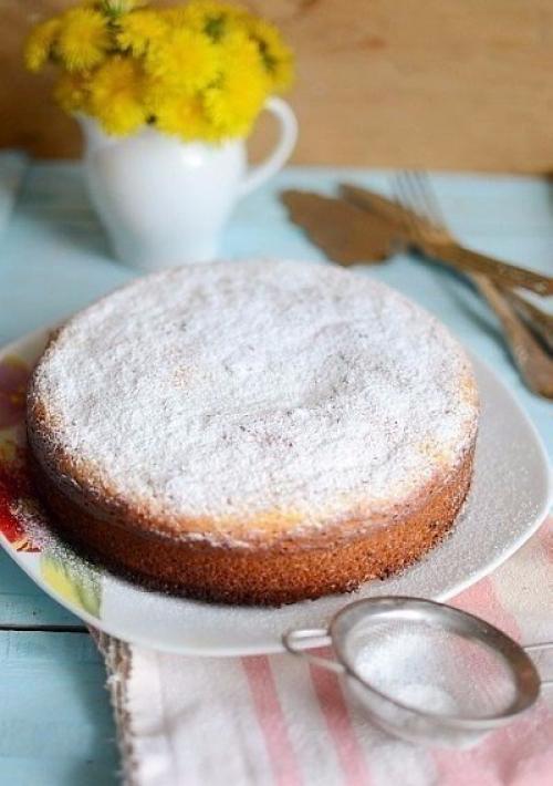 Апельсиновый манник.  Простейший и вкуснейший пирог. 04