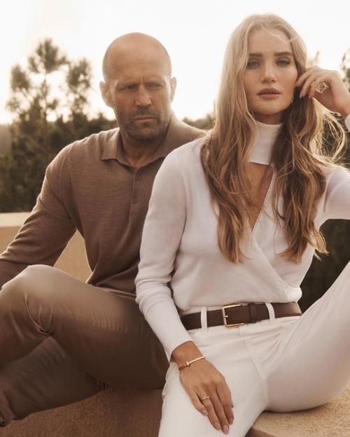 Прекрасные Джейсон стэтхэм и рози хантингтон - уайтли в новой фотосессии. 01