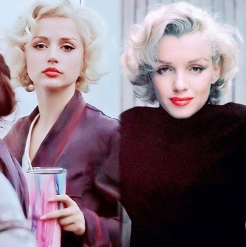 Актриса, которая играла Мэрилин Монро. 04