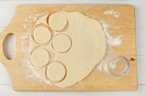 Пирог с мясом Хризантема. 04 Пирог с мясом Хризантема. 04