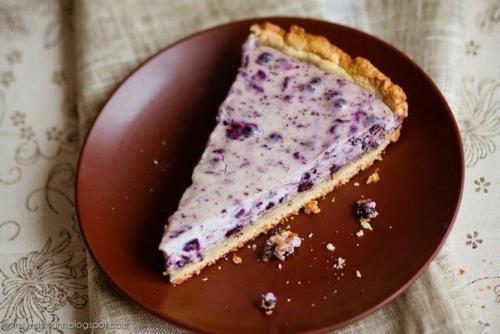 Черничный пирог с творогом? 07