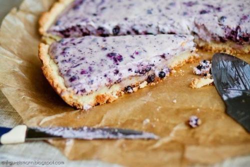 Черничный пирог с творогом? 

