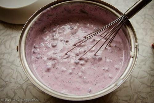 Черничный пирог с творогом? 05