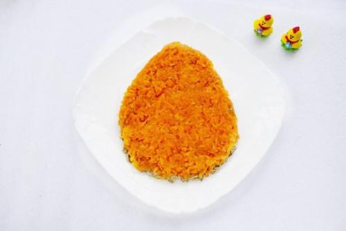 Салат Пасхальное Яйцо с цветами? 03 Салат Пасхальное Яйцо с цветами? 03