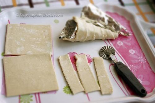 Слоеные трубочки - очень просто! 02