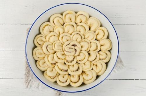 Пирог с мясом Хризантема. 07 Пирог с мясом Хризантема. 07