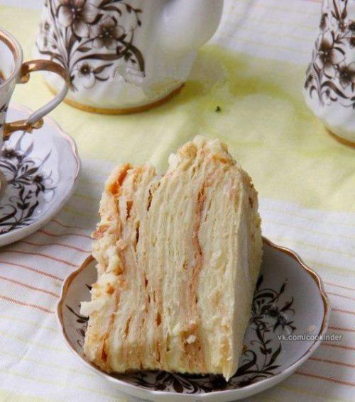 Наполеон с пломбиром.

