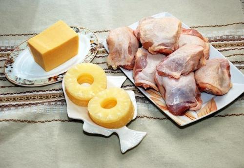 Курица с ананасом под сыром? 01 Курица с ананасом под сыром? 01
