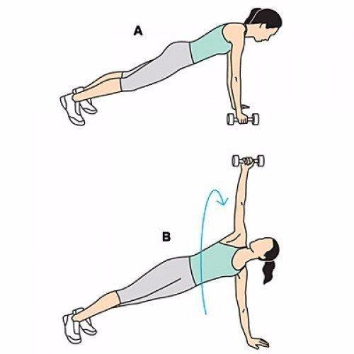 Комплексная тренировка с акцентом на руки.