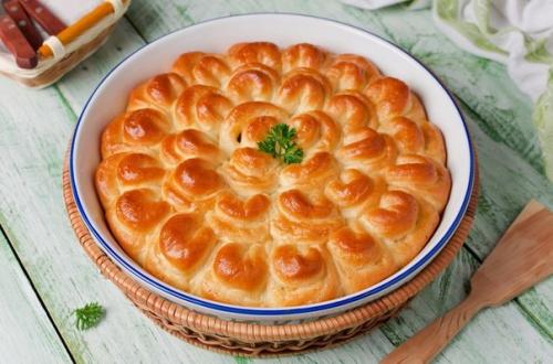 Пирог с мясом 