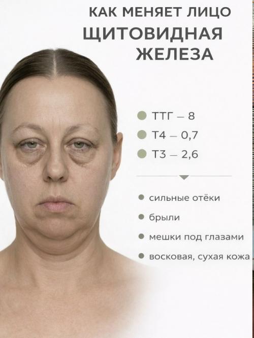 Щитовидка - это не только анализы, но и то, как вы выглядите каждый день. 02