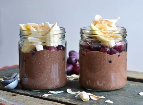 Овсянка в банке.