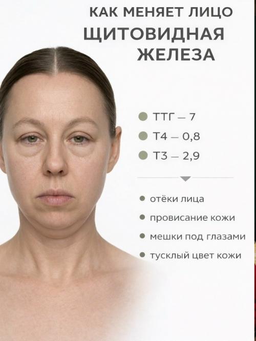 Щитовидка - это не только анализы, но и то, как вы выглядите каждый день. 01