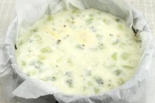 Йогуртовый низкокалорийный торт с киви и бананом. 04 Йогуртовый низкокалорийный торт с киви и бананом. 04