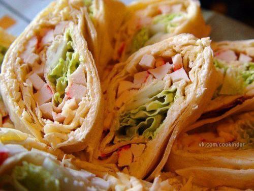 Топ - 13 закусок из лаваша. 04 Топ - 13 закусок из лаваша. 04