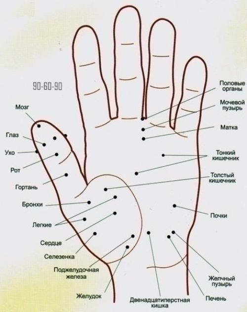 Волшебные точки на ЛАДОНИ.

