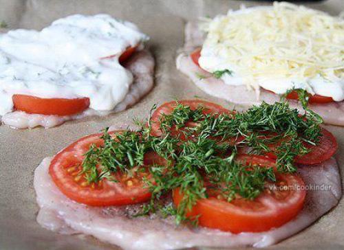 Куриная отбивная под сырной корочкой. 03 Куриная отбивная под сырной корочкой. 03