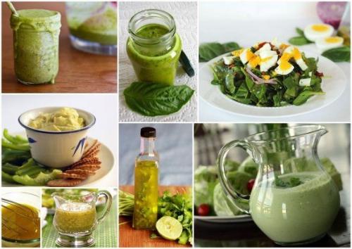 Топ заправок для салата.  