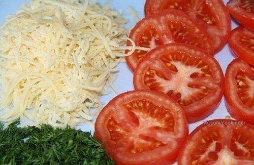 Куриная отбивная под сырной корочкой. 04 Куриная отбивная под сырной корочкой. 04