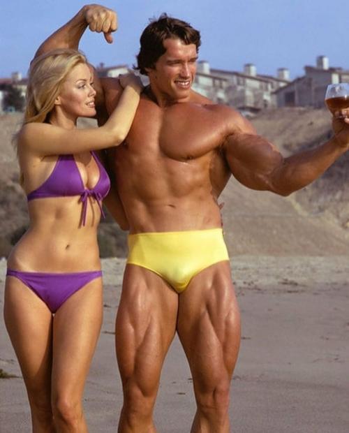 Фотосессия Арнольда шварценеггера, 70-е годы. 02