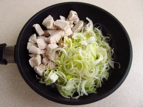 Английский куриный суп с плавленым сыром. 03