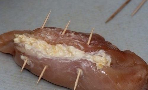 Фаршированные куриные грудки. 02 Фаршированные куриные грудки. 02