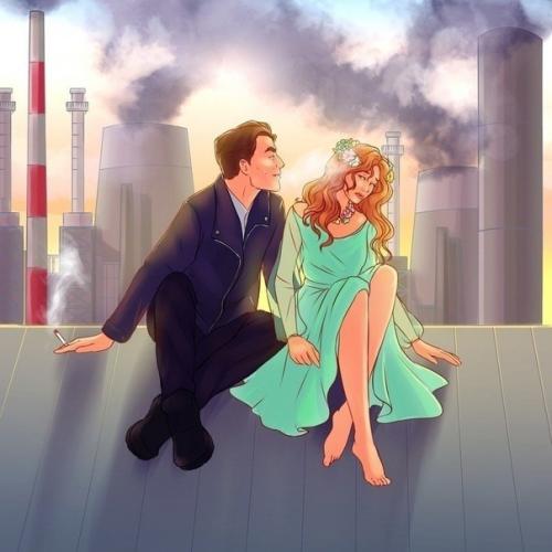 Ужасные Арты об отношении человека к природе. 01