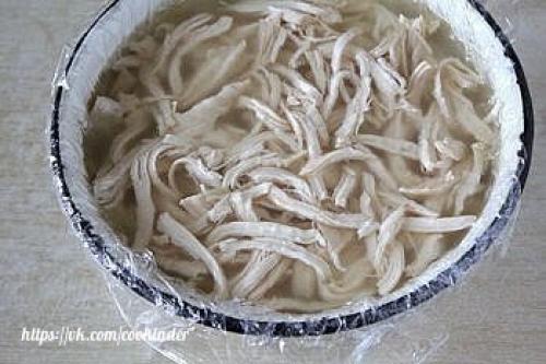Куриное заливное.  Грудка куриная - 550 г на кости. 05 Куриное заливное.  Грудка куриная - 550 г на кости. 05