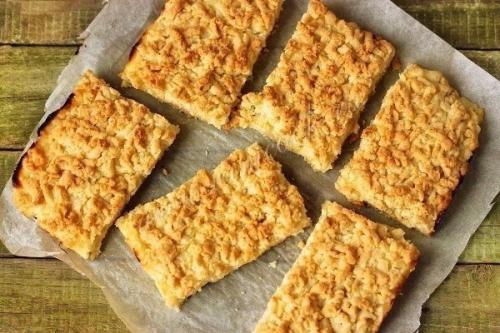 Тёртый пирог с творогом. 06 Тёртый пирог с творогом. 06