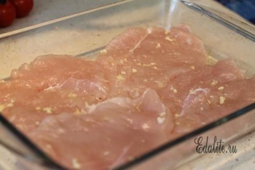 Куриный стейк с овощами. 01 Куриный стейк с овощами. 01