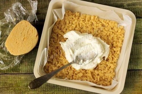 Тёртый пирог с творогом. 05 Тёртый пирог с творогом. 05