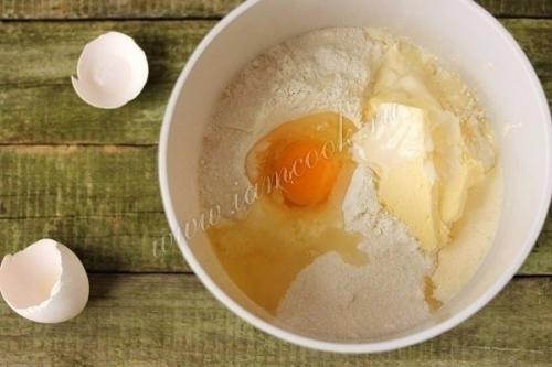 Тёртый пирог с творогом. 01 Тёртый пирог с творогом. 01