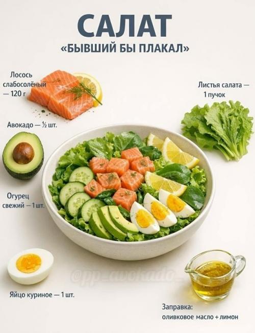 7 низкокалорийных салатов, которые не надоедают и реально помогают оставаться в форме. 02