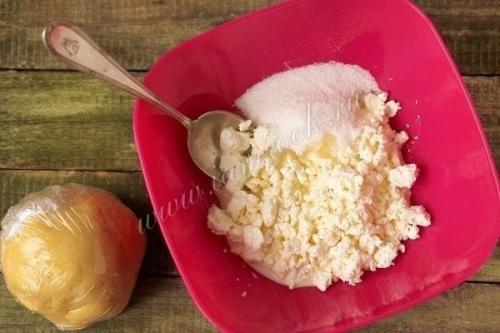 Тёртый пирог с творогом. 02 Тёртый пирог с творогом. 02