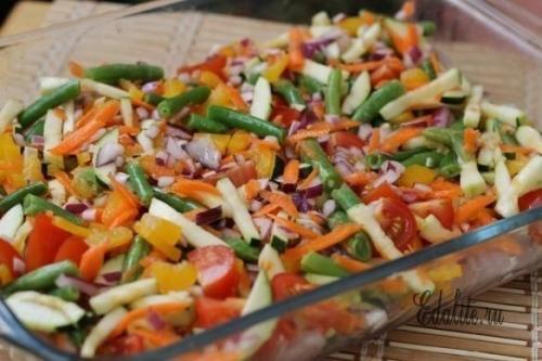 Куриный стейк с овощами. 05 Куриный стейк с овощами. 05