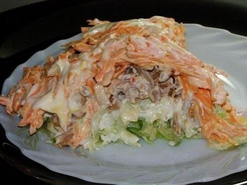 Салат Мужской Каприз. Салат Мужской Каприз.