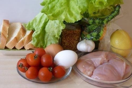 Салат Цезарь с курицей? 01 Салат Цезарь с курицей? 01