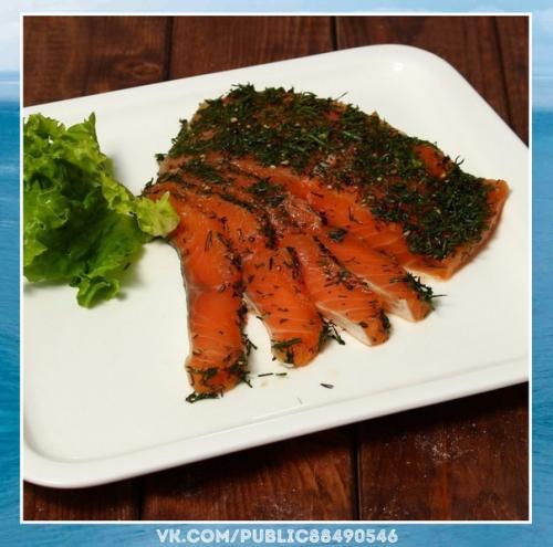 Очень ароматно. Семга Гравлакс. 02 Очень ароматно. Семга Гравлакс. 02
