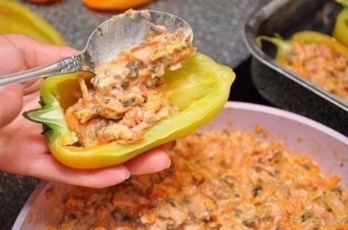 Курица в перце. 04