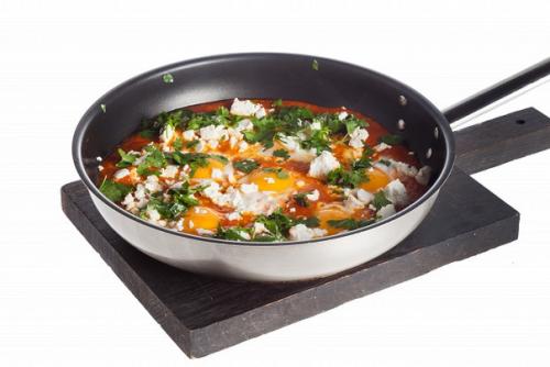 Красная шакшука.  Ингредиенты: