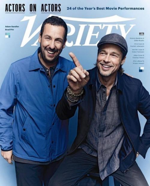 Красавцы Брэд пuтт и Адам сэндлер. 03