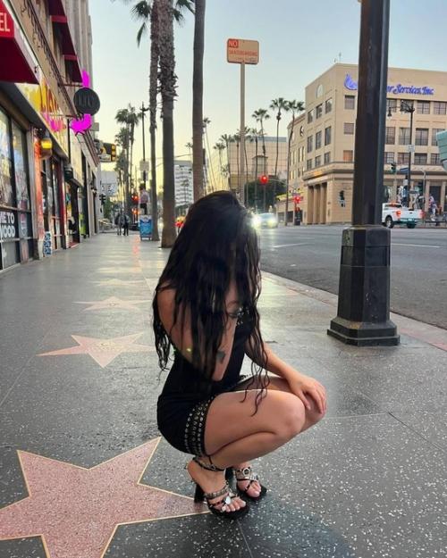 Амина тендерлибае себе звезду на улице голливуда сделала. 04