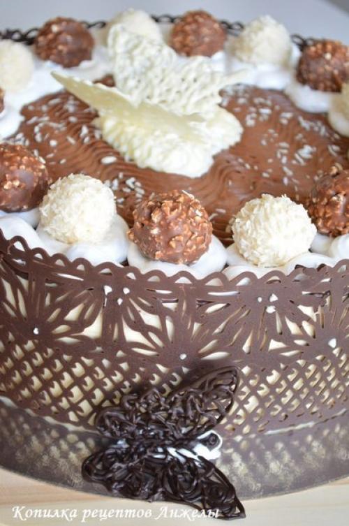 Мы делаем шоколадных бабочек. 09 Мы делаем шоколадных бабочек. 09