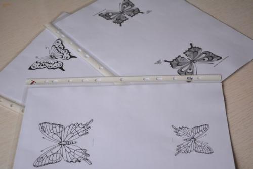 Мы делаем шоколадных бабочек. 01 Мы делаем шоколадных бабочек. 01